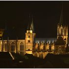 Katharinen Kirche Oppenheim bei Nacht