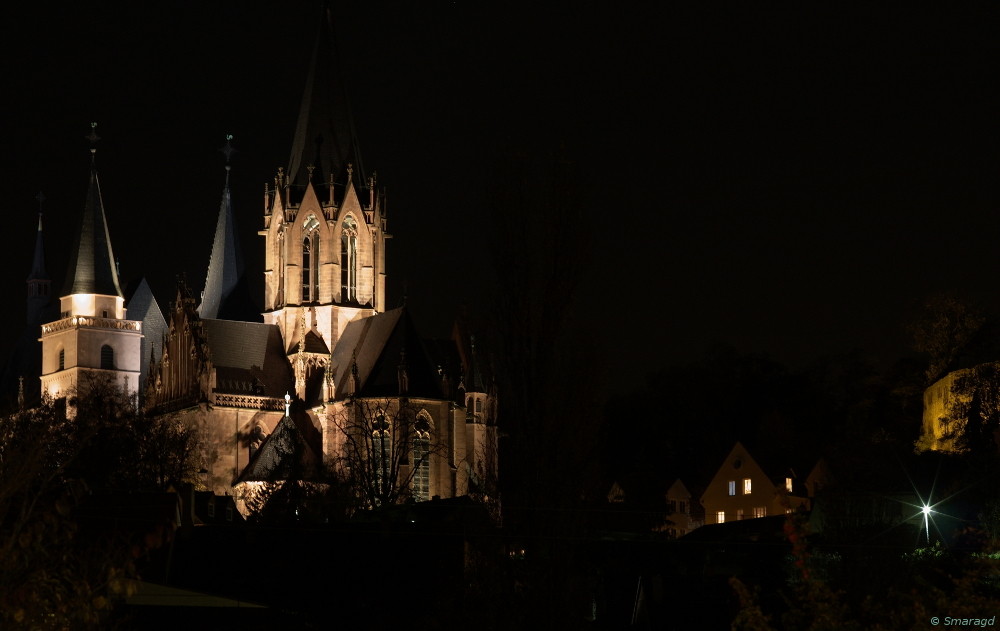 Katharinenkirche am Abend