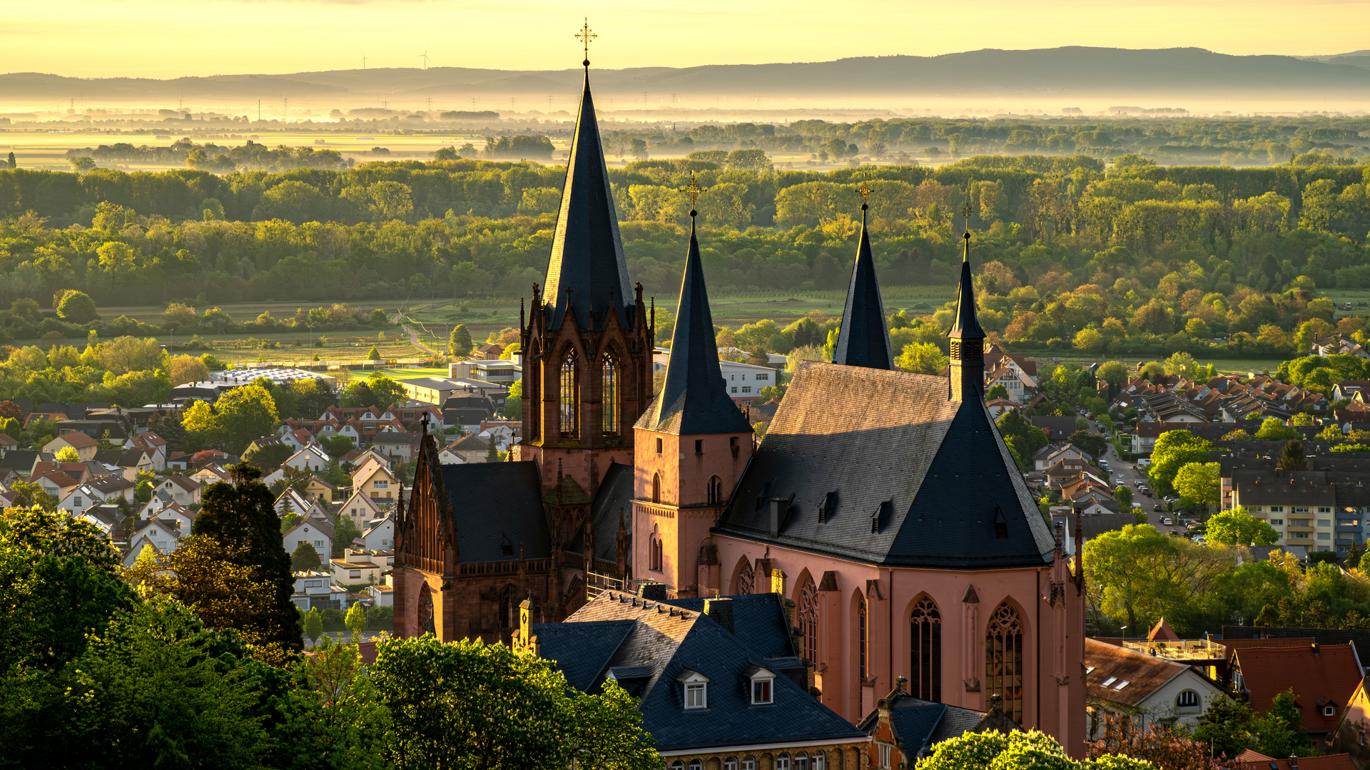 Katharinenkirche am Morgen