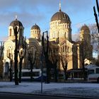 Kathedrale am Brivibas Boulevard