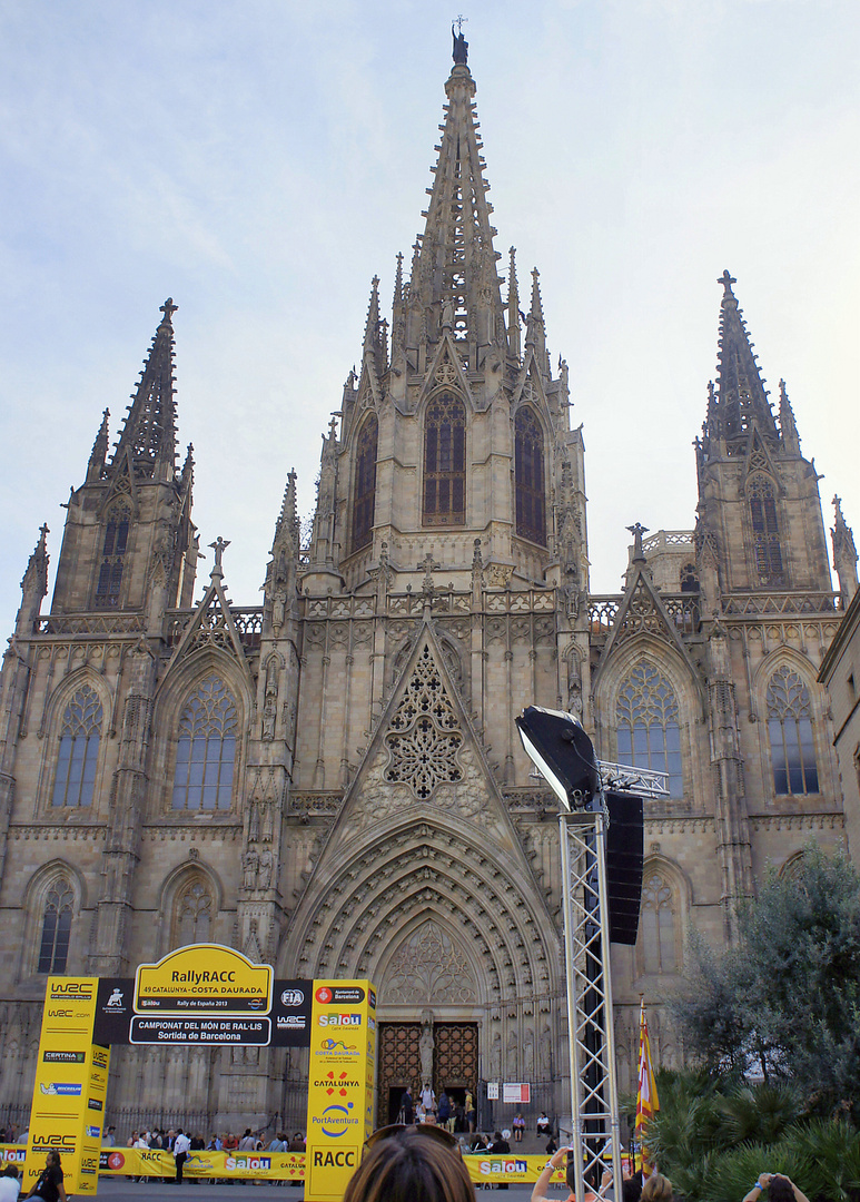 Kathedrale in Barcelona ...