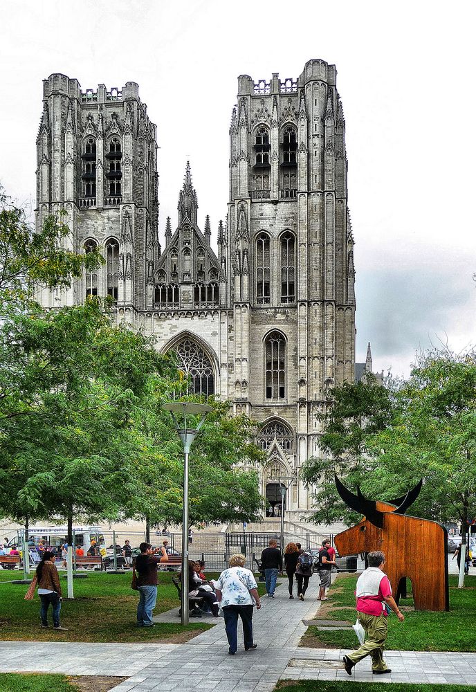 Kathedrale in Brüssel 3