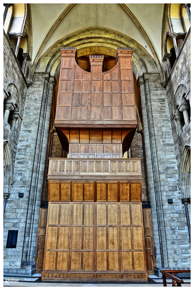 Kathedrale in Chichester - Rückseite der Orgel