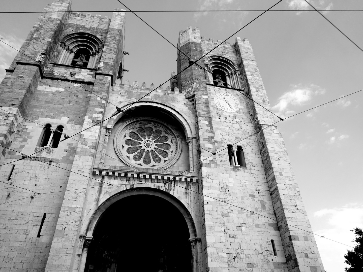 Kathedrale In Lissabon Foto Bild Architektur Kirchen Fassaden Bilder Auf Fotocommunity