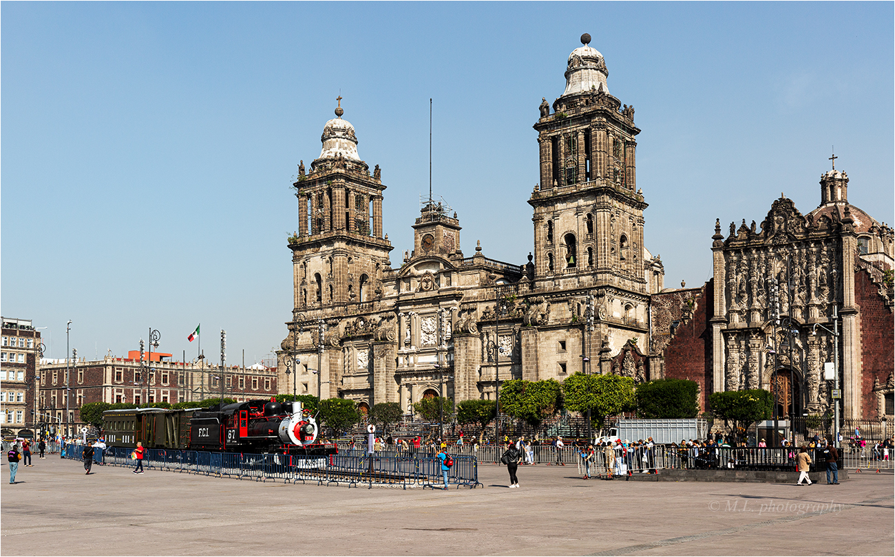 Kathedrale in Mexico-City