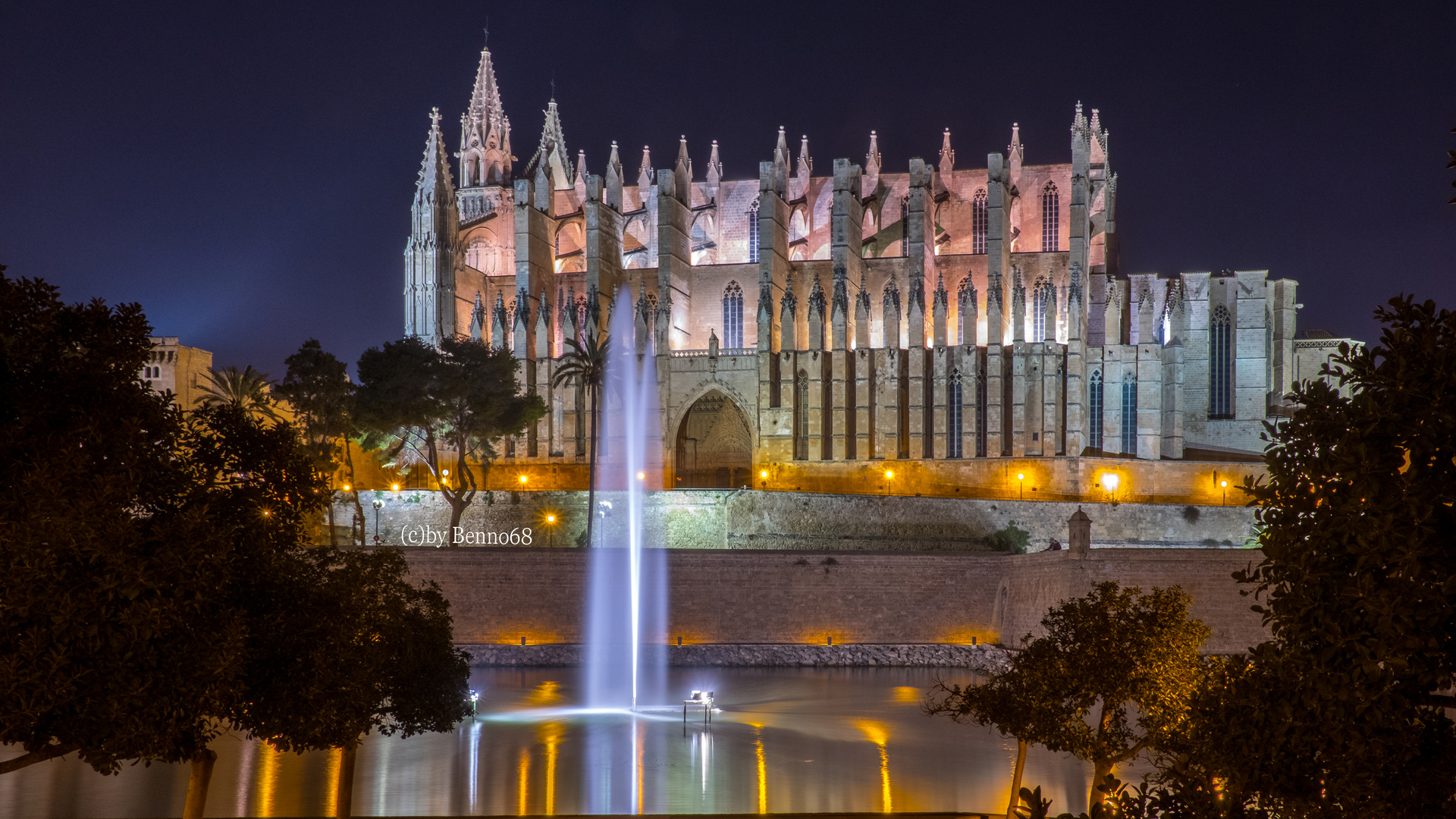 Kathedrale in Palma auf Mallorca