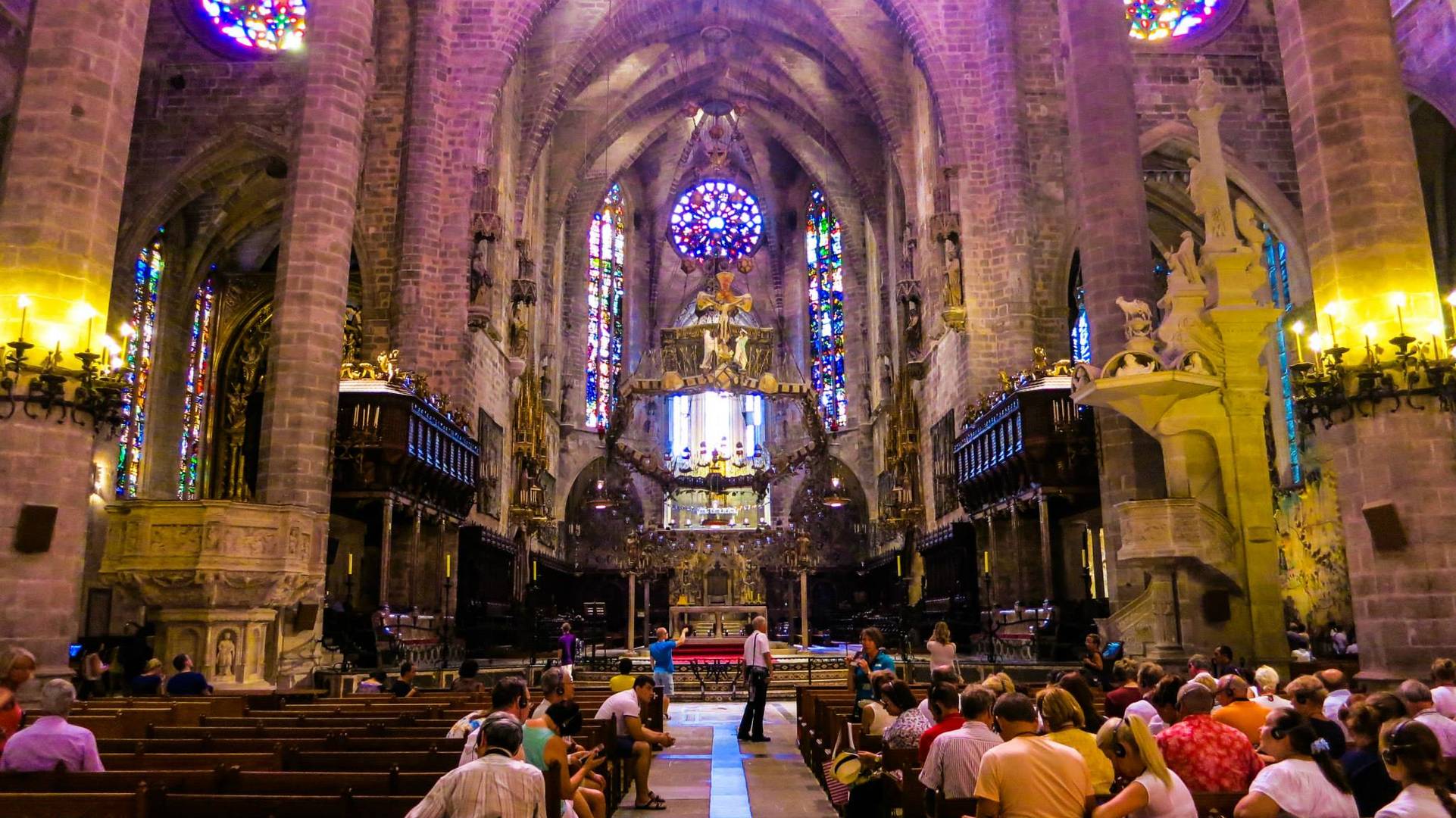 Kathedrale in Palma - Innenansicht