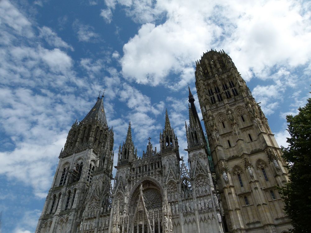 Kathedrale in Rouen, Doppelklick f. Vollmodus