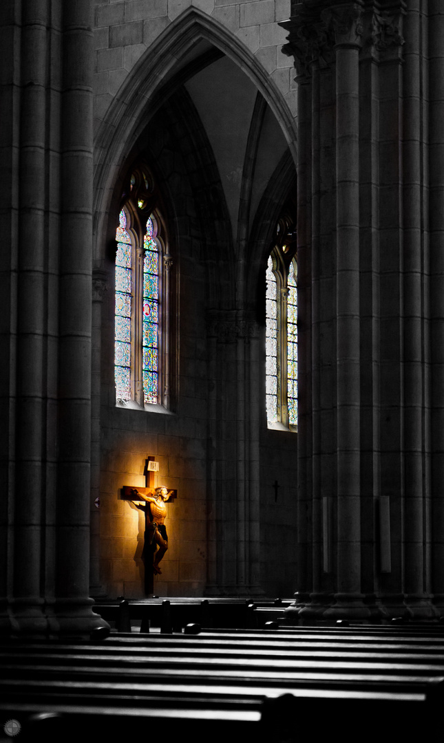 Kathedrale in San Sebastian (Baskenland)