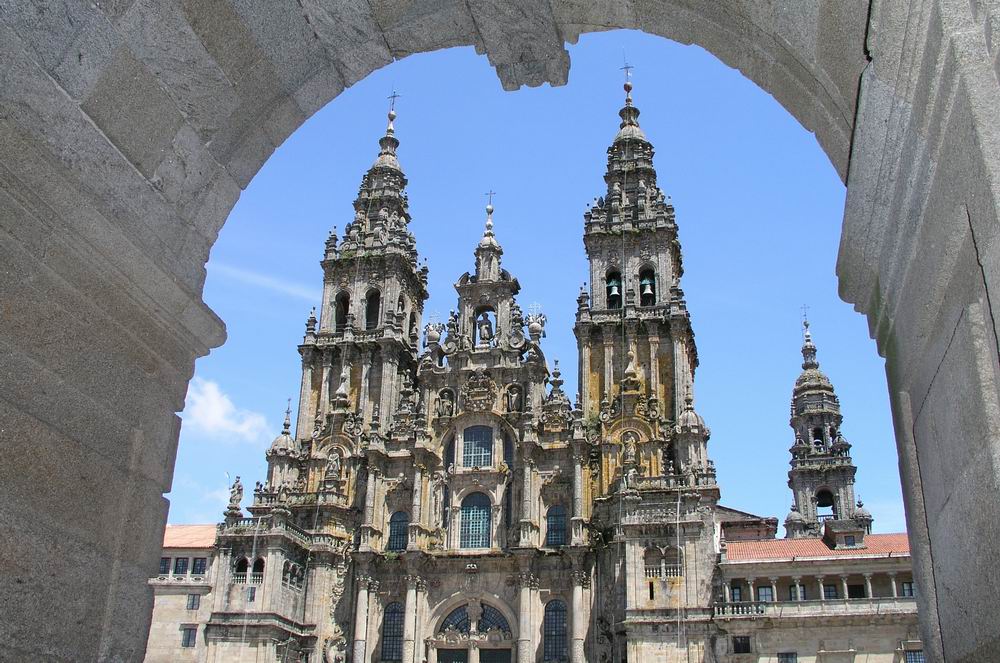 Kathedrale in Santiago de Compostela