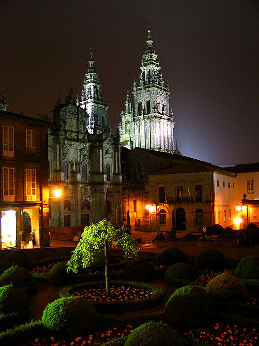 Kathedrale in Santiago de Compostella