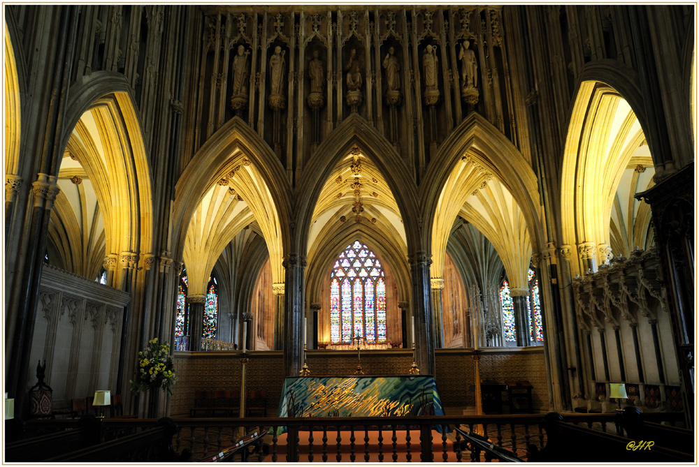 Kathedrale in Wells / Cornwall