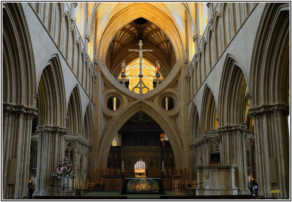 Kathedrale in Wells / Cornwall