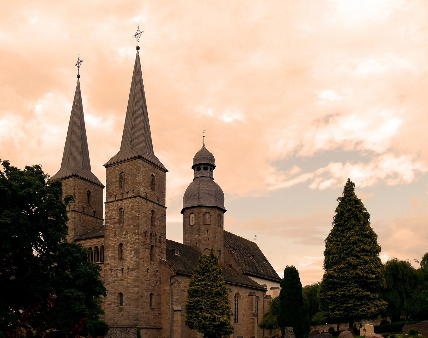 Kathedrale Marienmünster, Weserbergland.