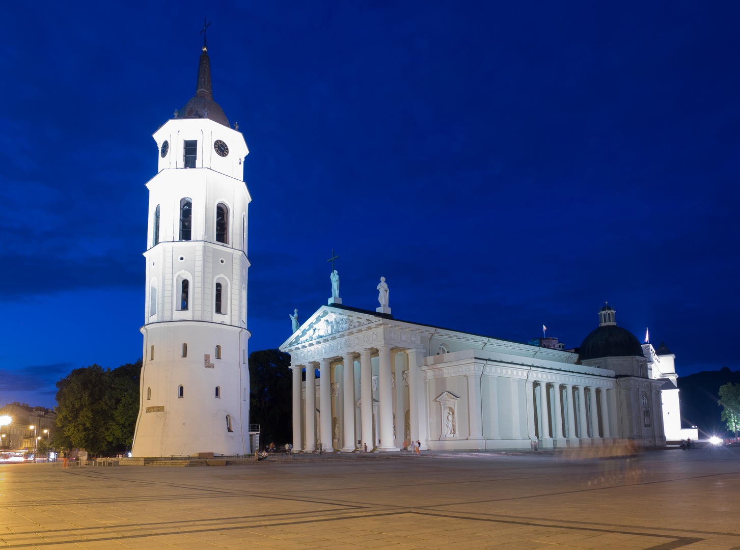 Kathedrale mit Glockenturm von Vilnius