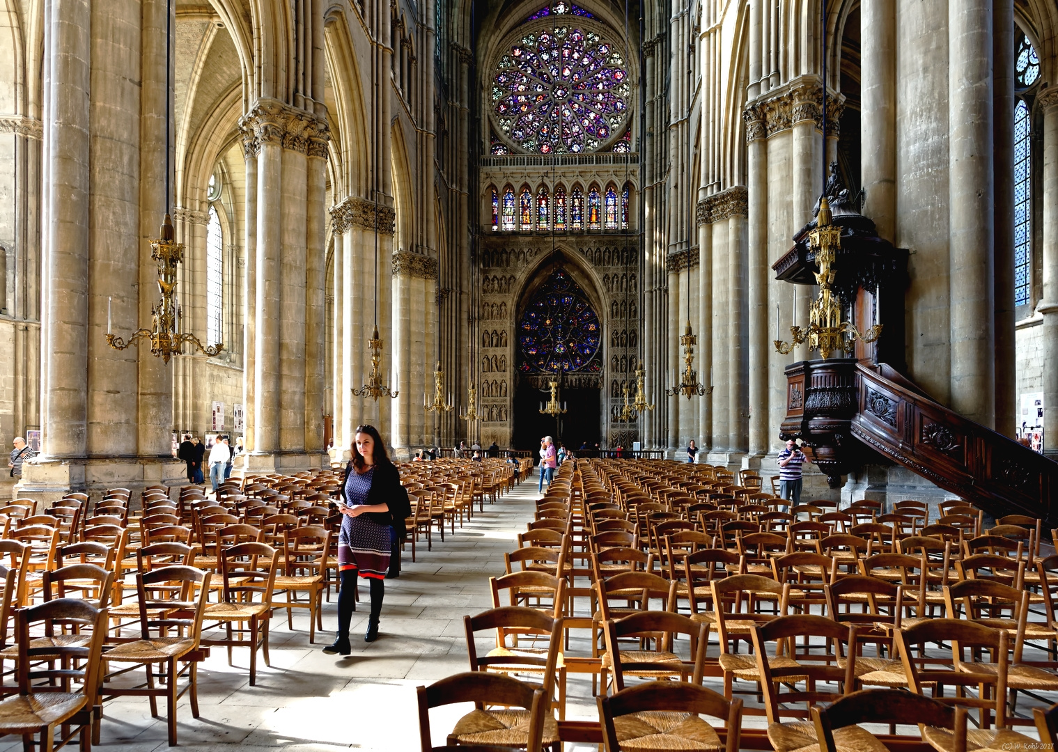 ... Kathedrale Notre Dame de Reims ...