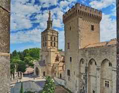 Kathedrale Notre-Dame-des-Doms & Papstpalast