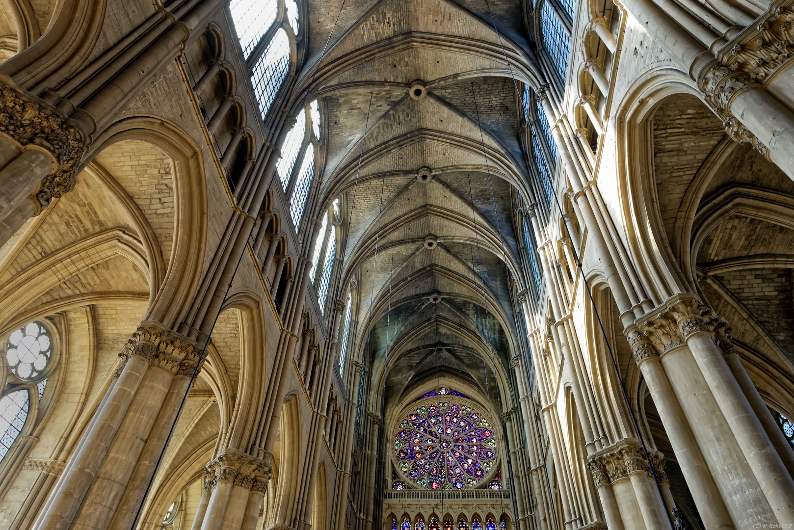 ... Kathedrale Notre Dame in Reims ...