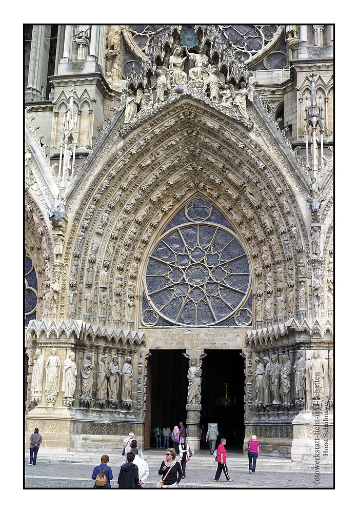 Kathedrale Notre-Dame, Reims, Mittelportal