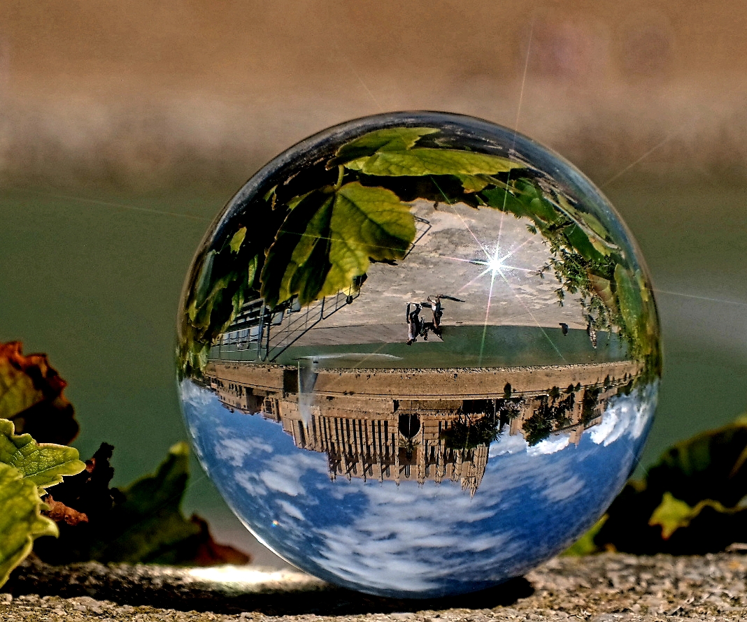 Kathedrale Palma im Lensball