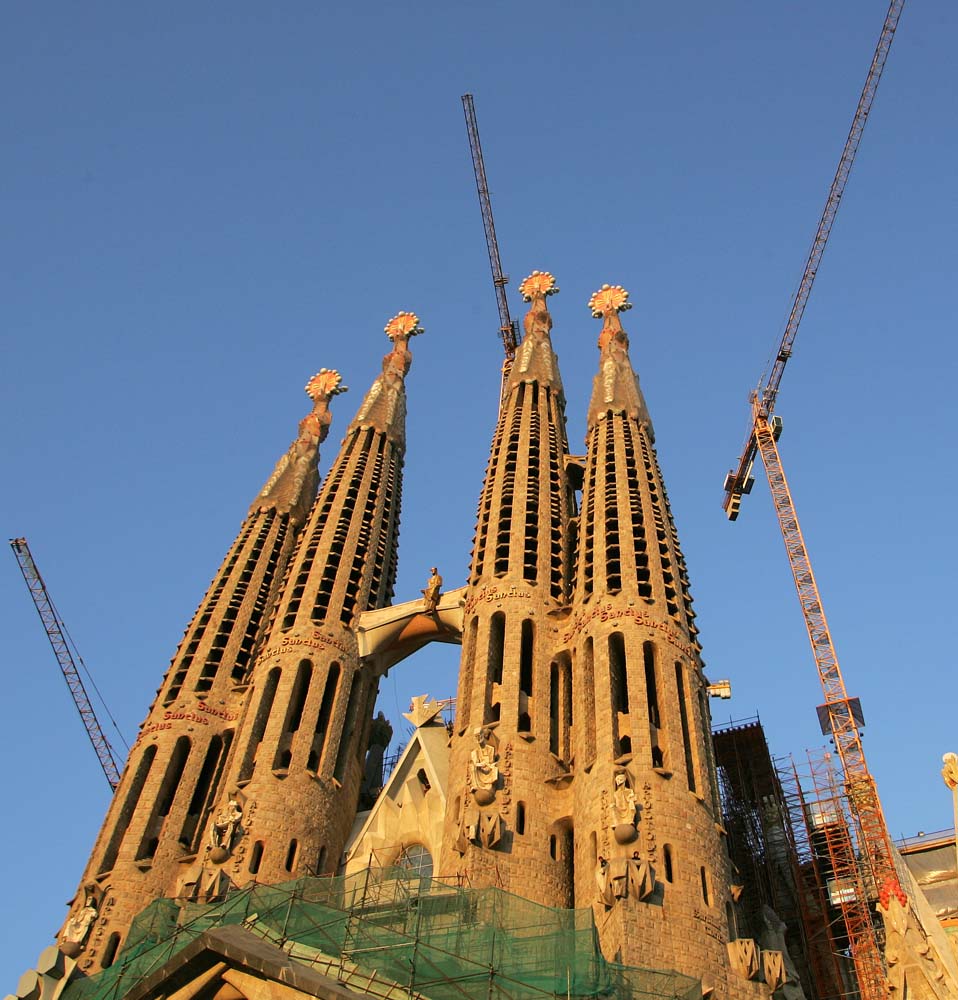 Kathedrale Sagrada Familia und die ewigen Bauarbeiten Teil 2
