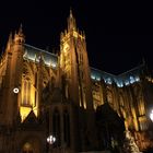 Kathedrale Saint-Étienne in Metz bei Nacht