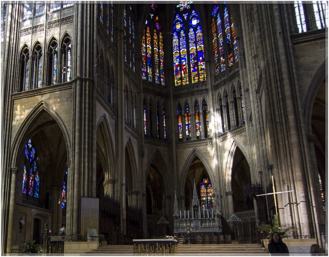 Kathedrale Saint-Étienne, Metz, Frankreich