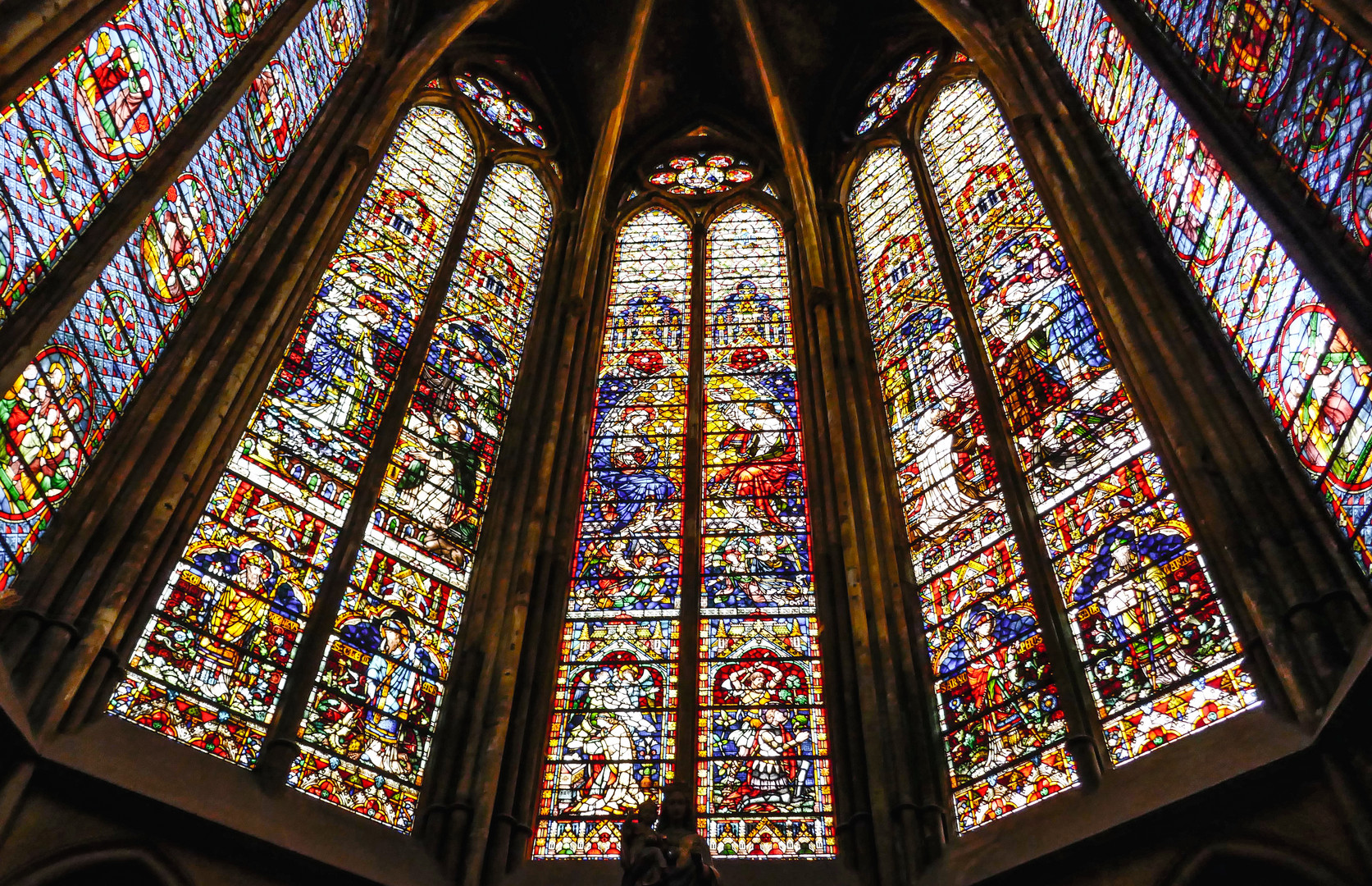 Kathedrale von Metz, Buntglasfenster