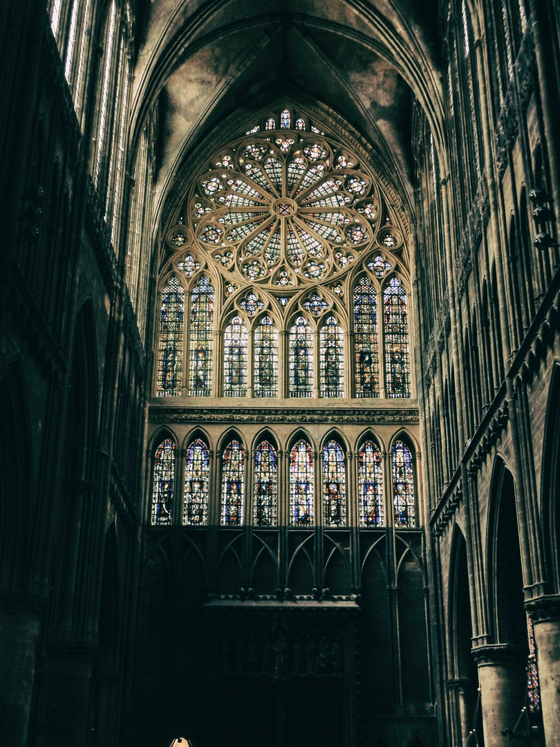 Kathedrale von Metz - hinteres Fenster