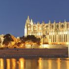 Kathedrale von Palma zur blauen Stunde