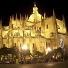 Kathedrale von Segovia am Abend