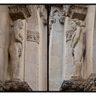 Kathedrale von Sibenik - Adam und Eva am Löwentor