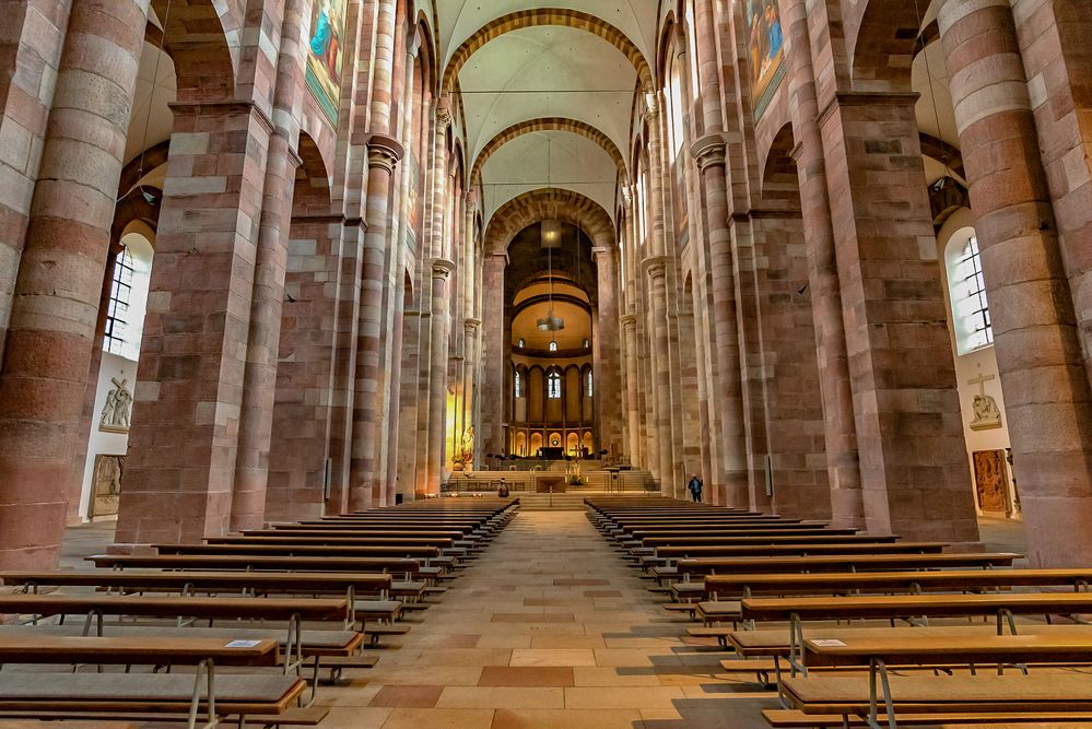 Kathedrale von Speyer Innenansicht