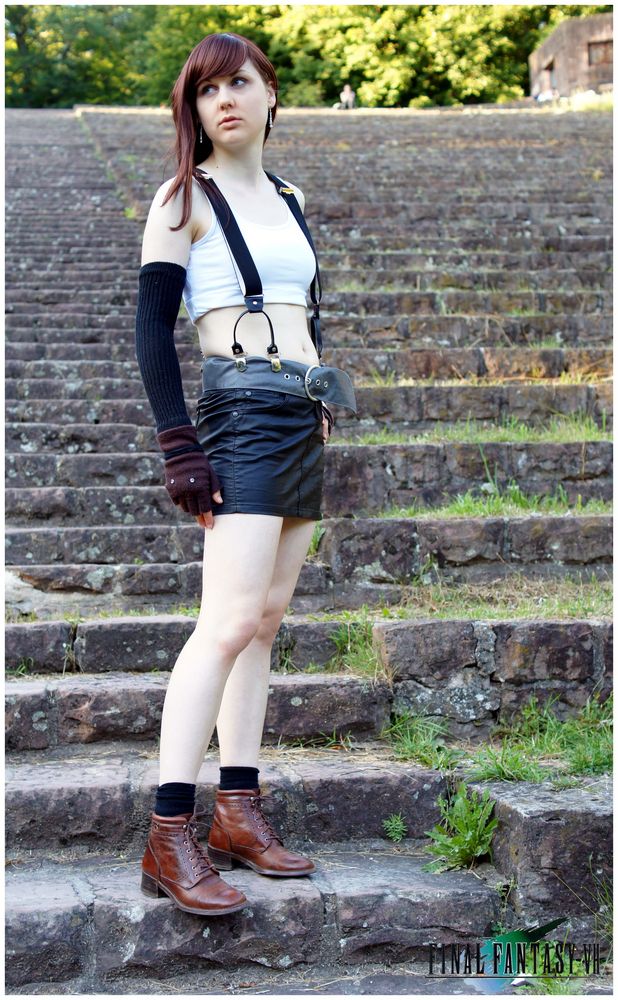 Kathi: Tifa Lockhart thoughtfully