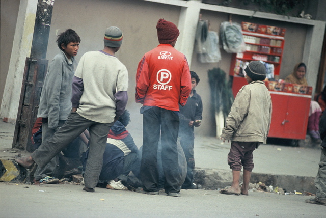 Kathmandou (Strassen)Kinder