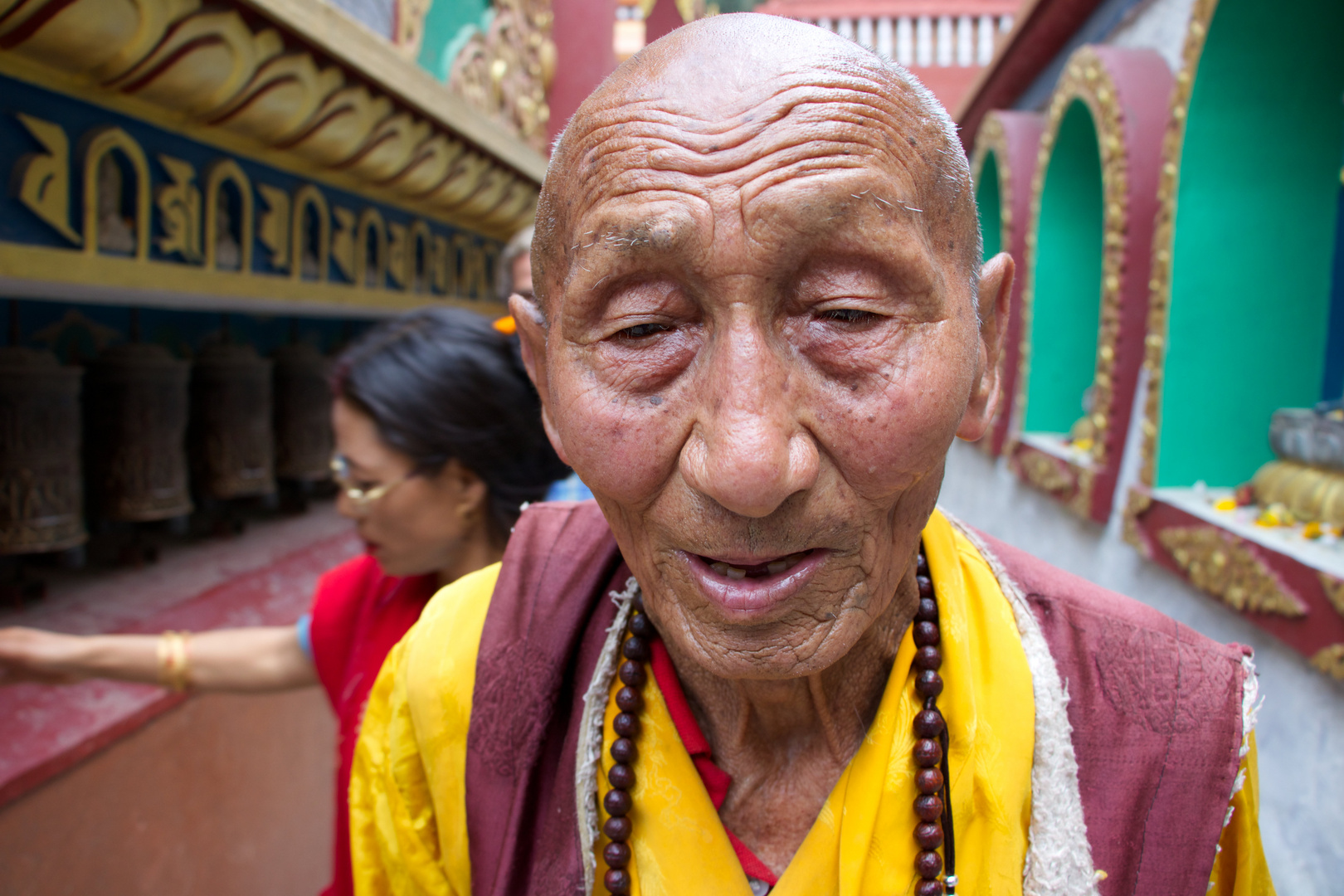 Kathmandu, am Affentempel Swayambunath