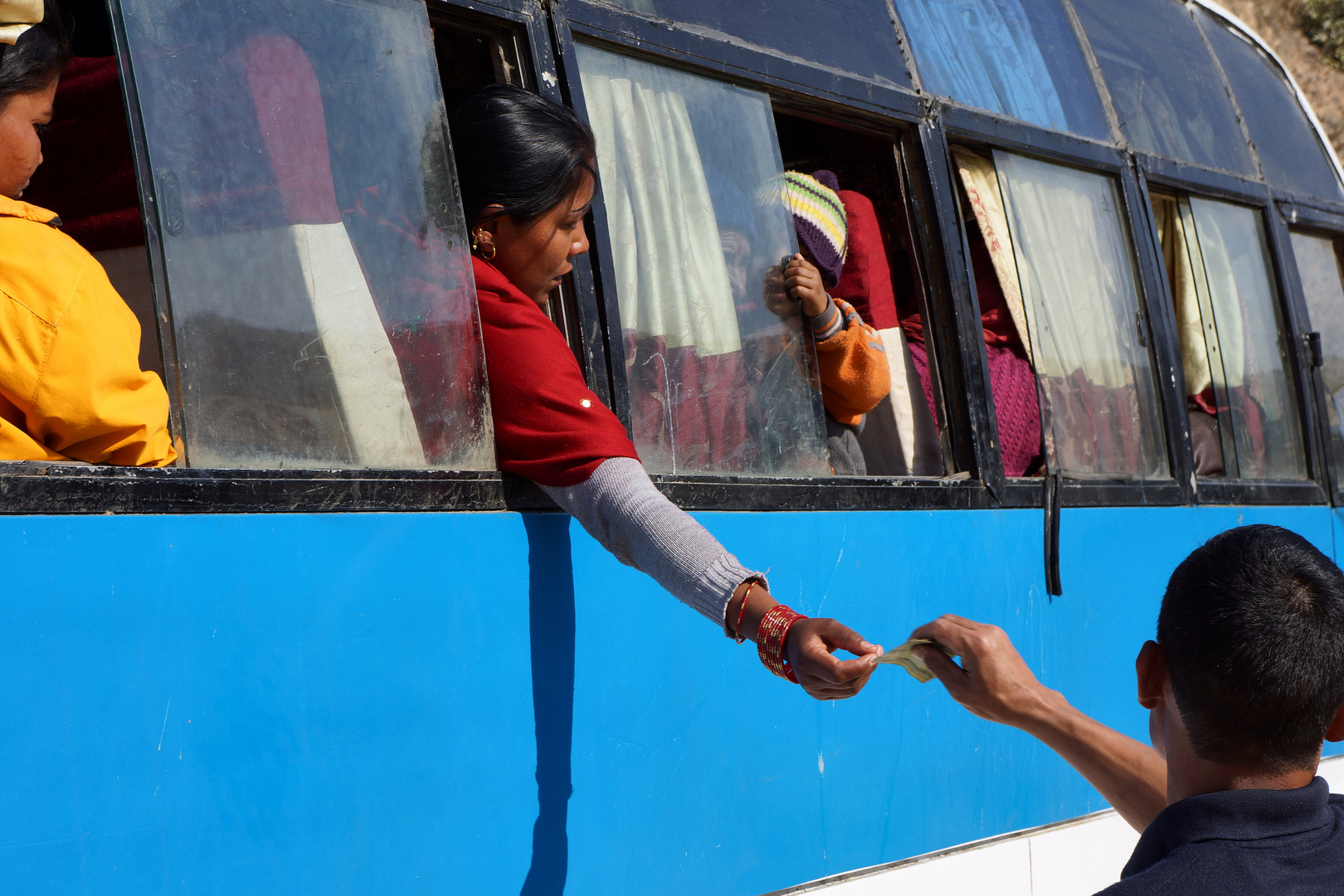 Kathmandu bus stop 2