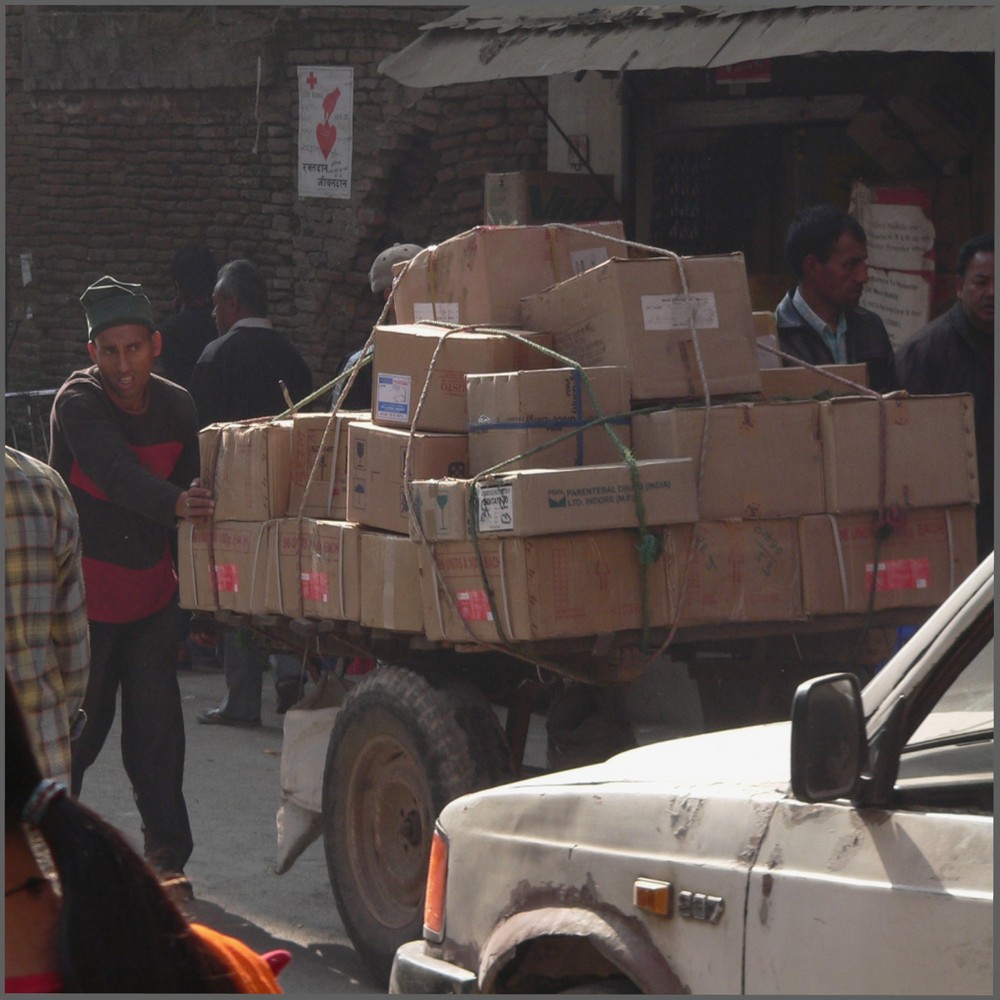 Kathmandu Speditionsunternehmer in Nepal