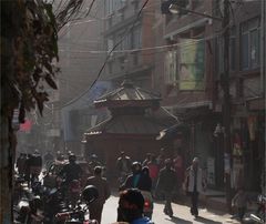 Kathmandu Strassenszene