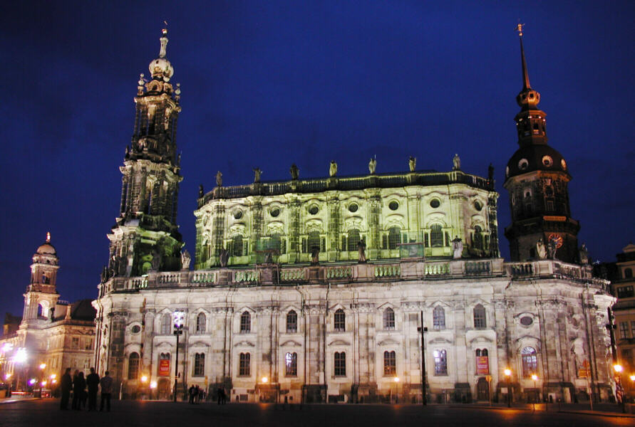 Katholische Hofkirche in Dresden