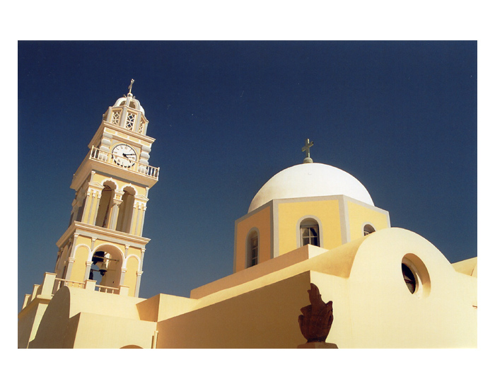 Katholische Kirche in Fira (Santorini)