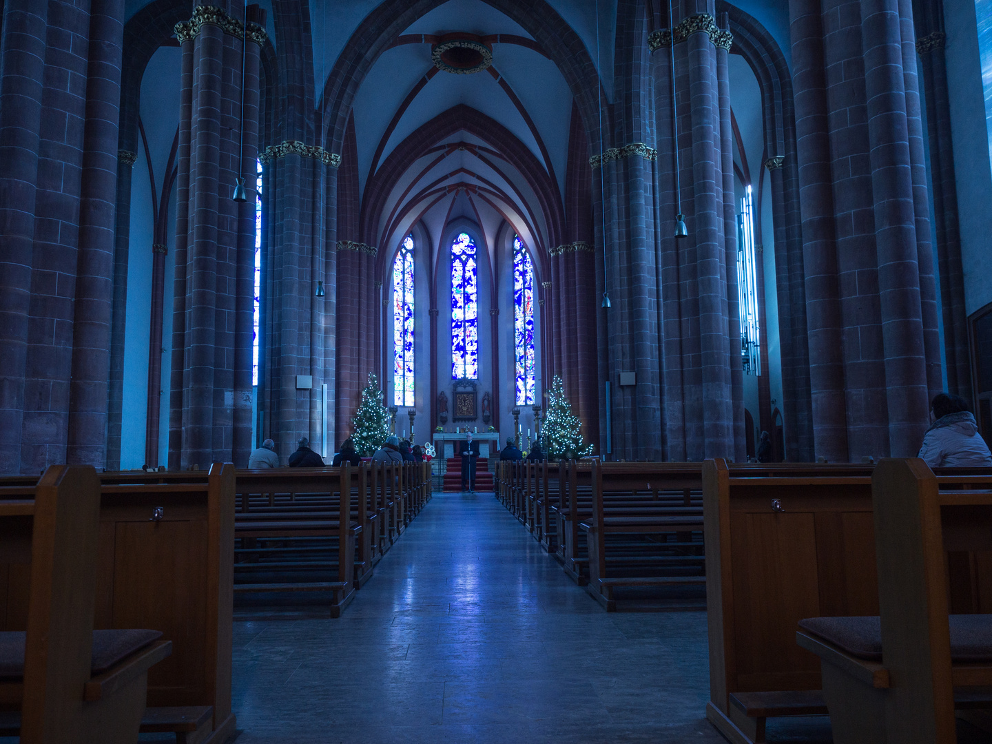 Katholische Kirche St. Stephan in Mainz- Chagall Fenster