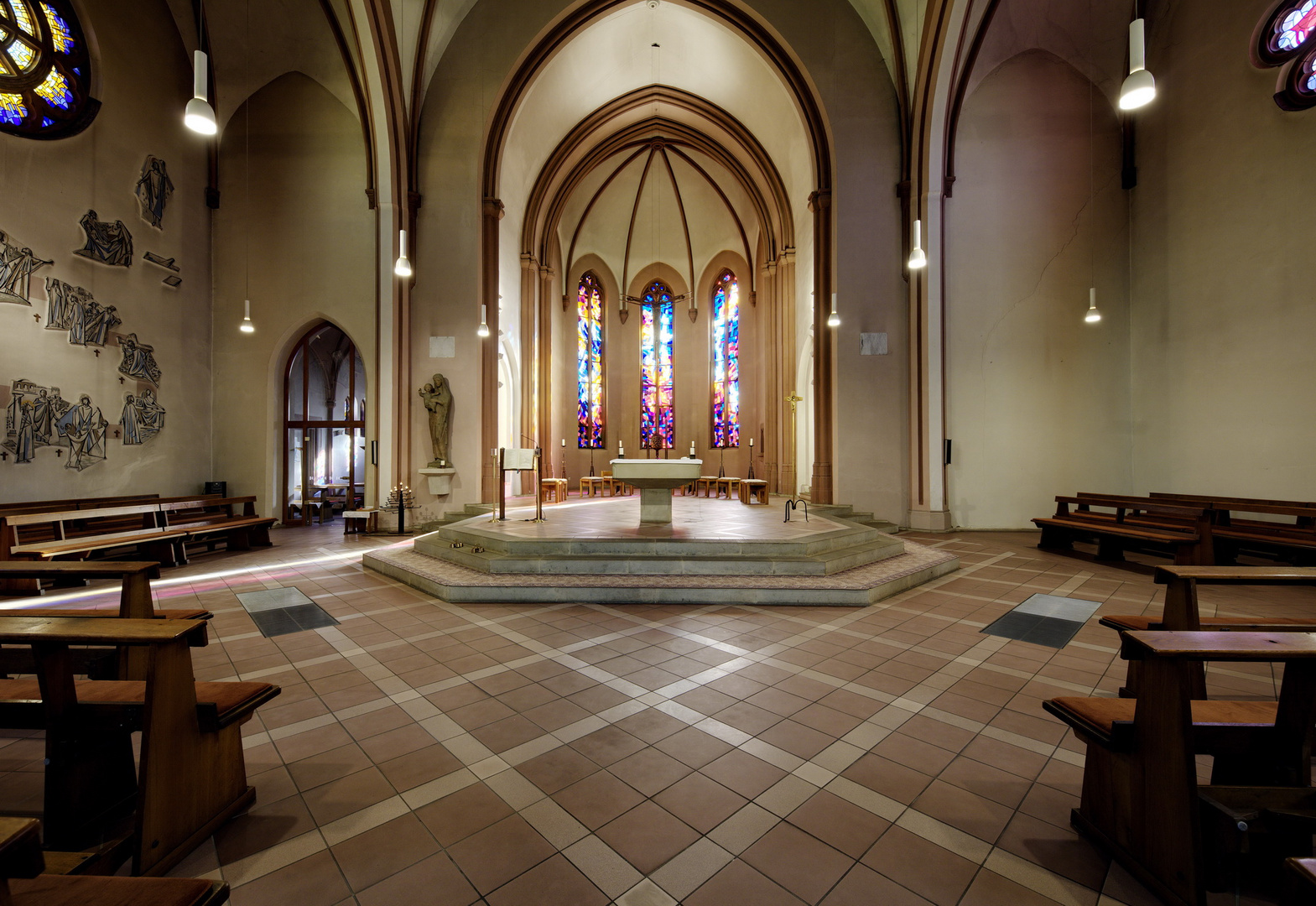 Katholische Kirche St.Gertrud in Lutherstadt Eisleben