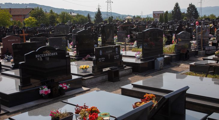 Katholischer Friedhof in Banja Luka