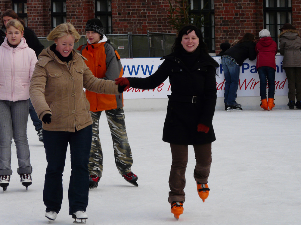 Kathrin & Steffi die Eisprinzessinnen