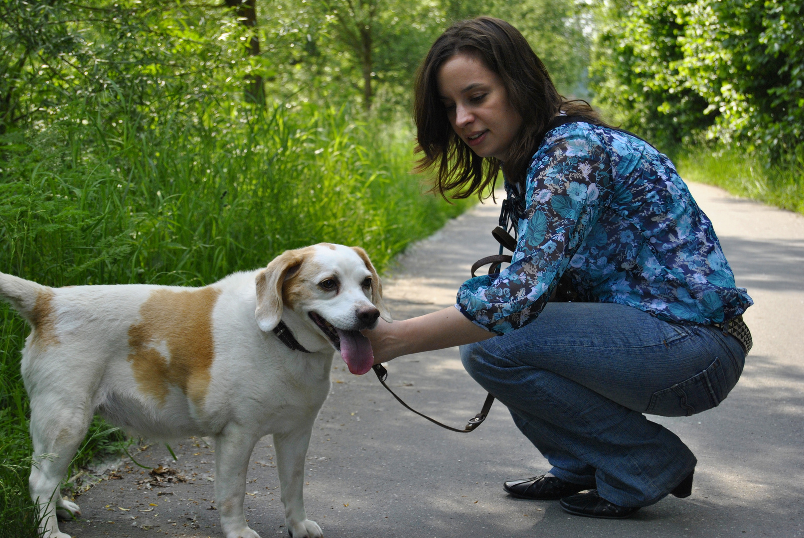 Kathrin und der Beagle