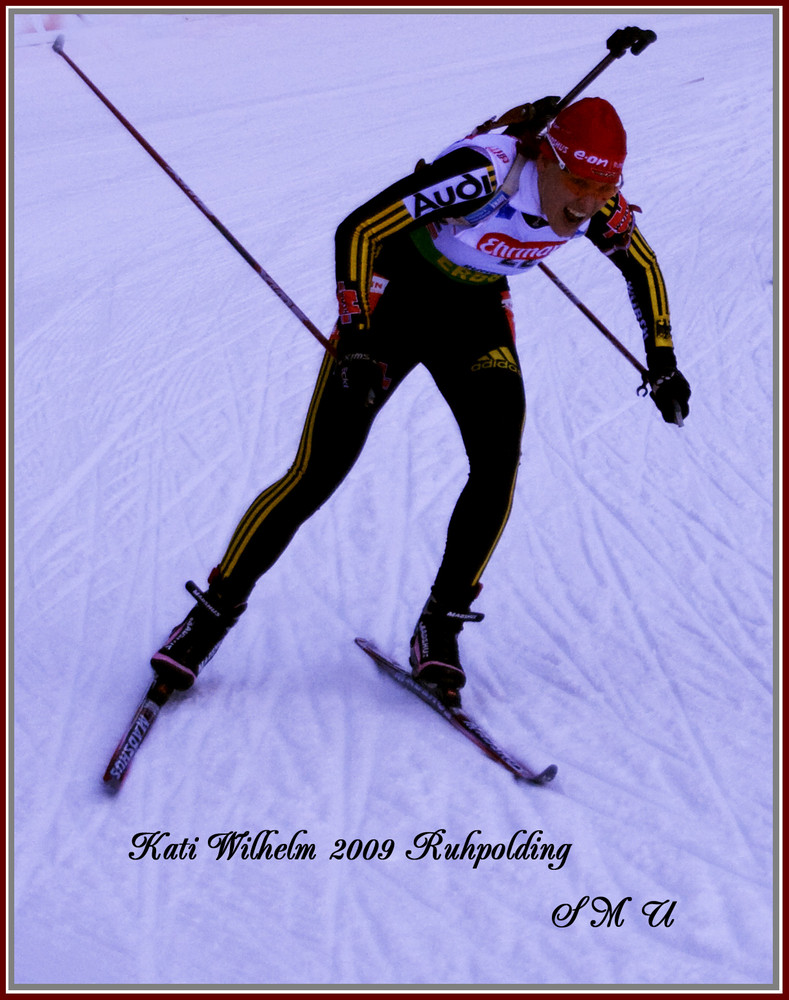 Kati Wilhelm, Biathlon-Weltcup 2009 in Ruhpolding