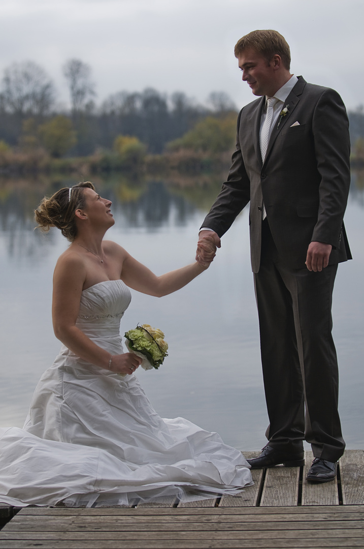 Katja und Stefan.