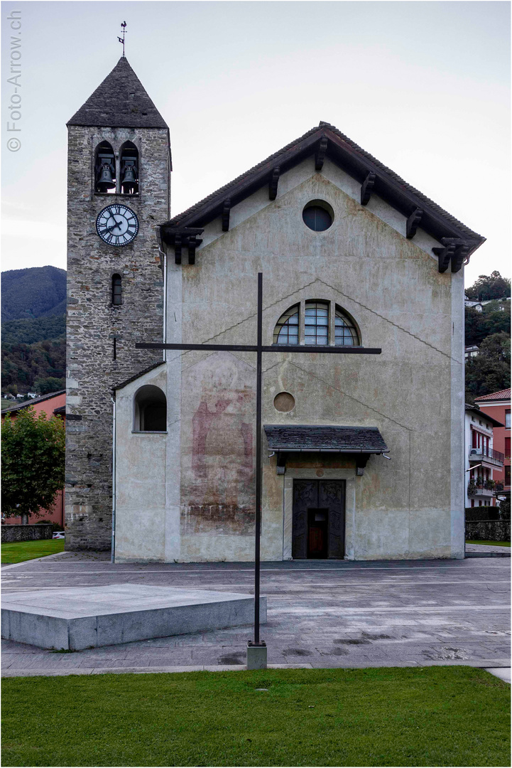 katolischen Kirche Santa Maria Assunta in Giubiasco