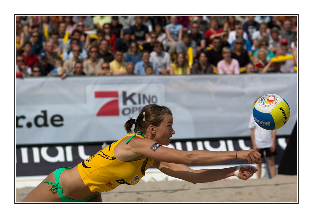 Katrin Holtwick - Beach Volleyball in Leipzig